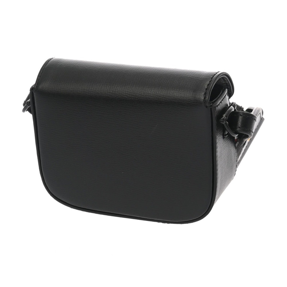 Gucci Leather Bag Black Horsebit Shoulder